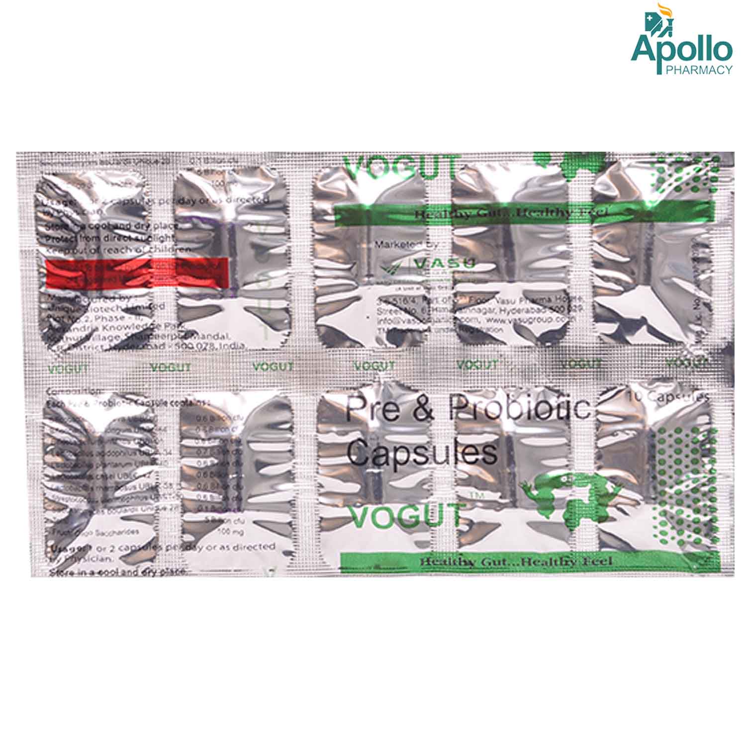 VOGUT 10'S CAPSULE 10'S Price, Uses, Side Effects, Composition Apollo