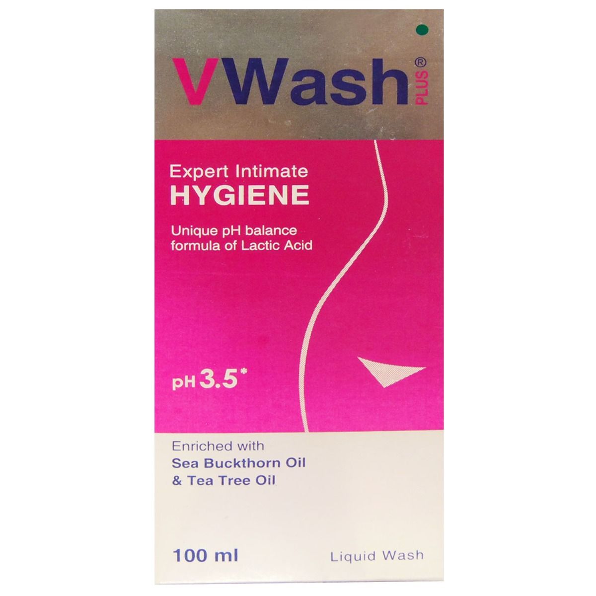 Buy VWash Plus Expert Intimate Hygiene Wash, 100 ml Online