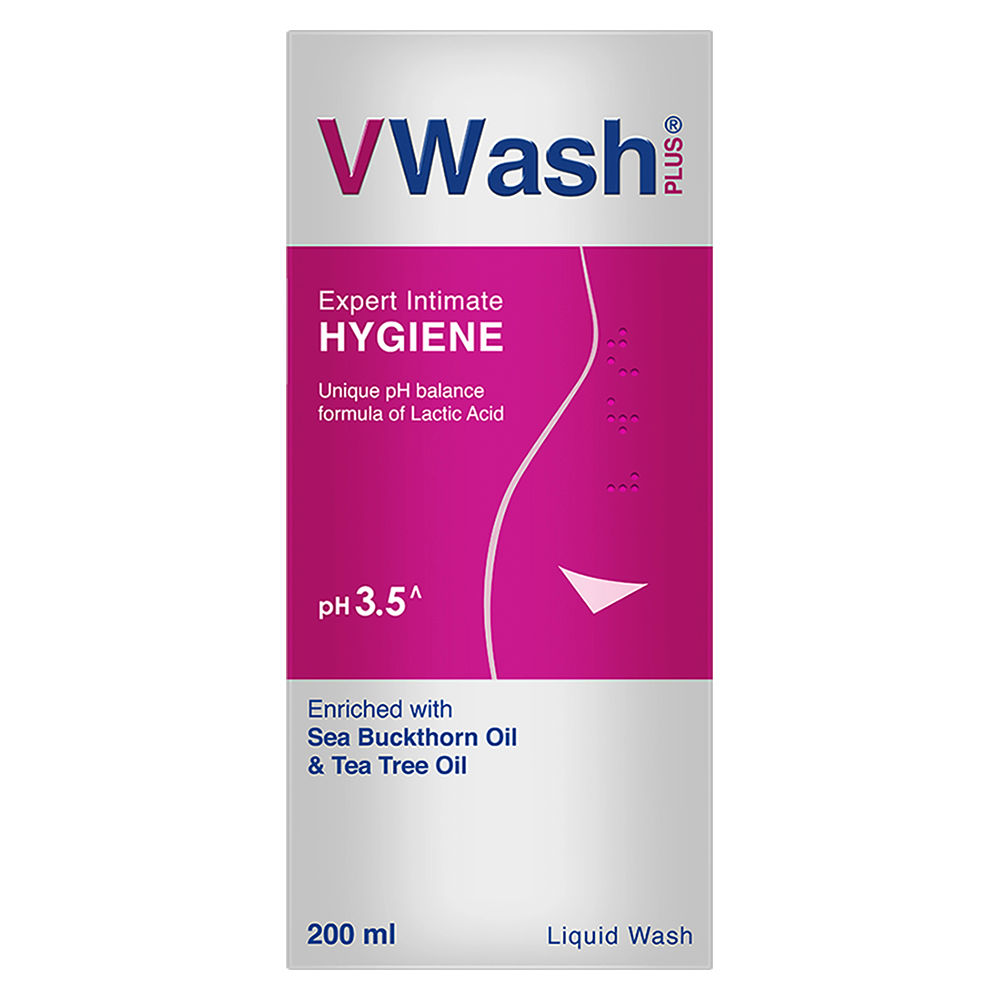 Buy VWash Plus Expert Intimate Hygiene Wash, 200 ml Online