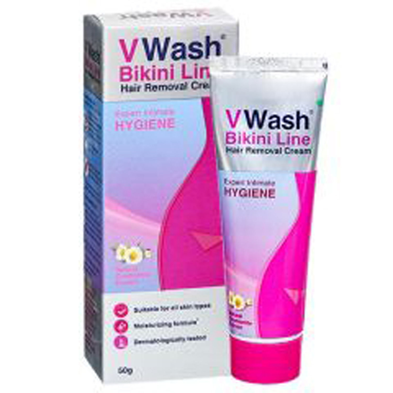 Buy V Wash Bikini Line Hair Removal Cream 50 gm Online