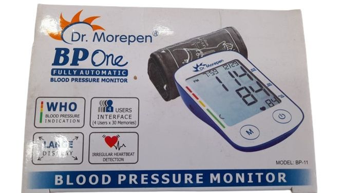 Buy Dr. Morepen BP One Fully Automatic Blood Pressure Monitor BP-11, 1 Count Online
