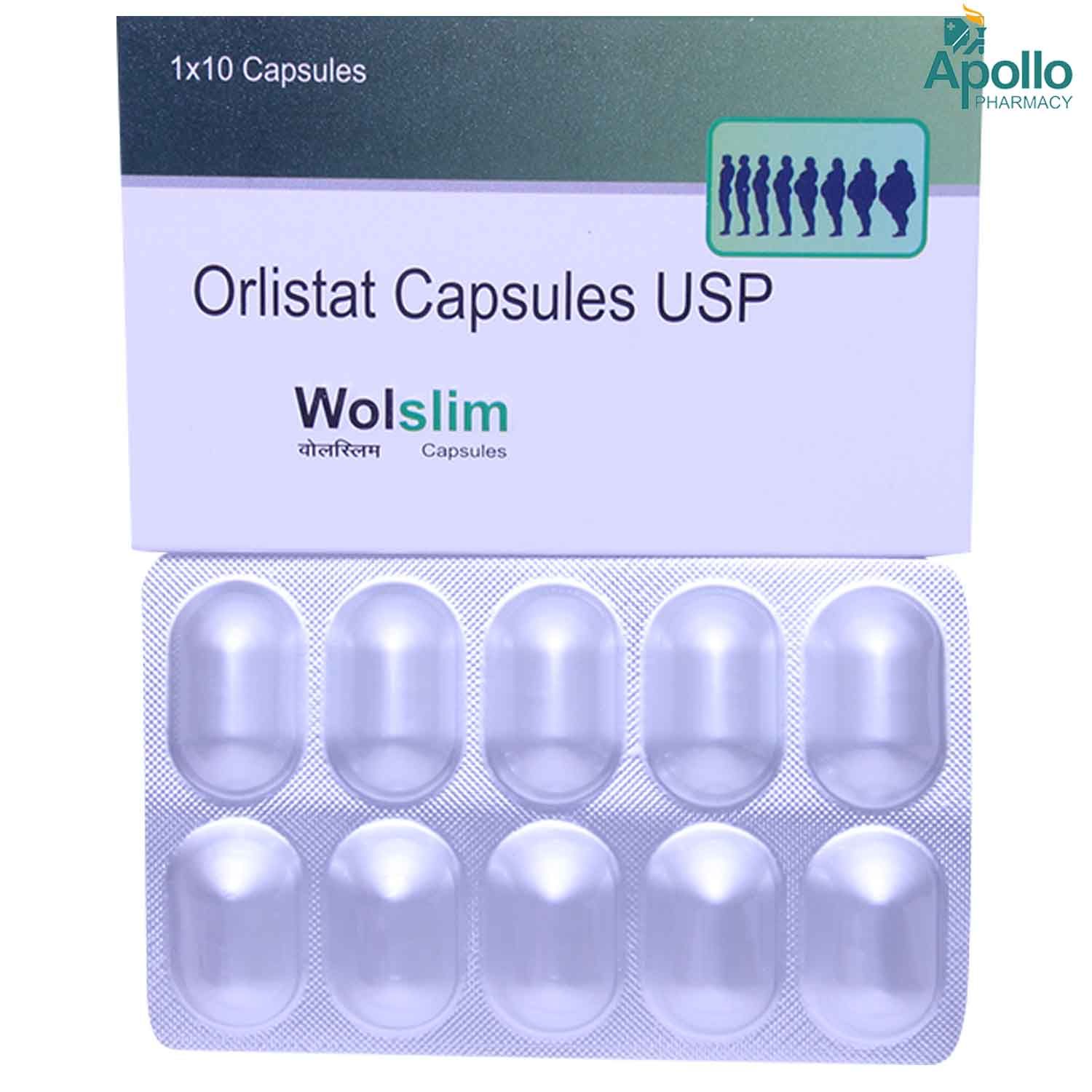 Wolslim Capsule 10's, Pack of 10 CAPSULES