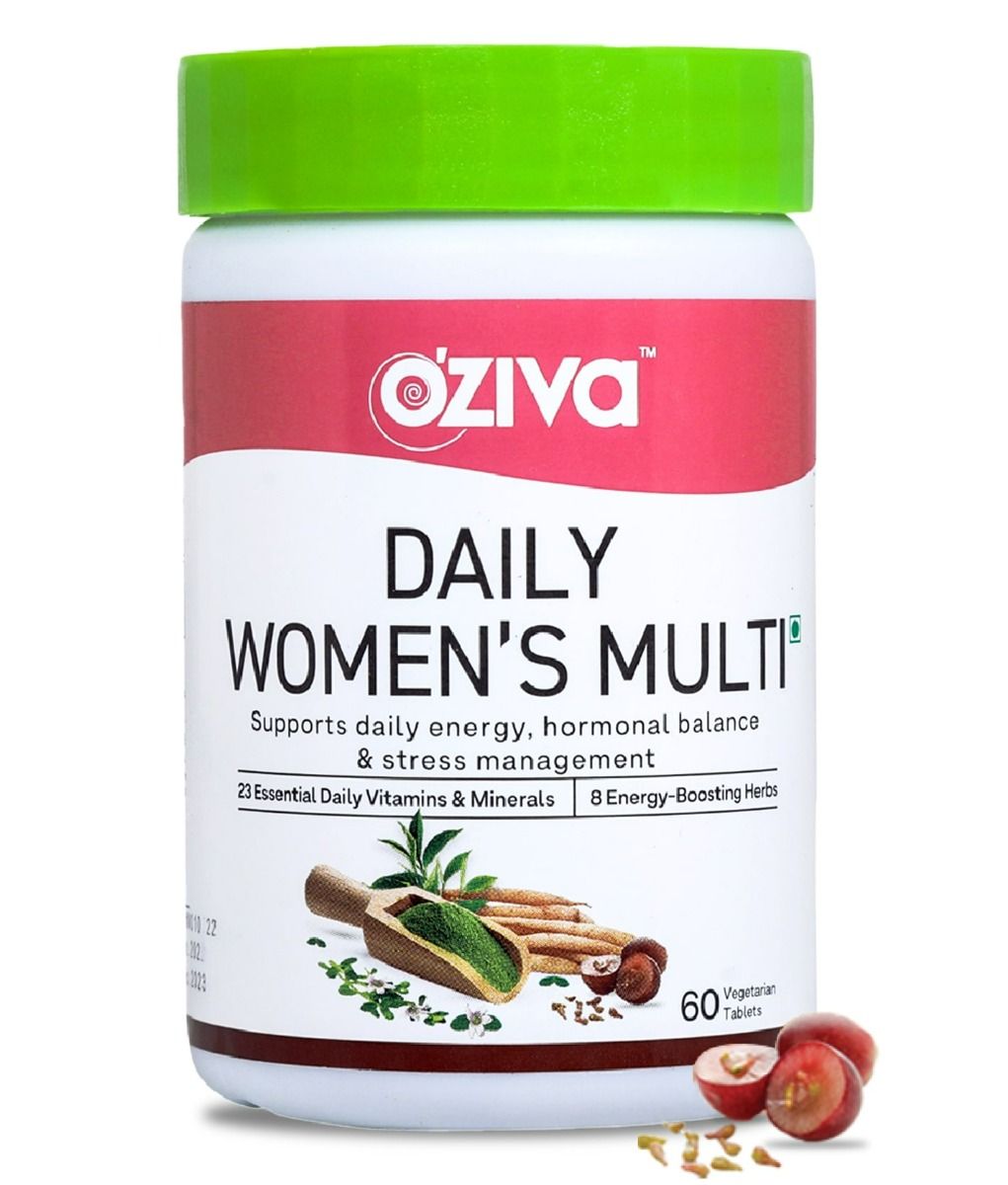 Buy Oziva Daily Women's Multi, 60 Tablets Online