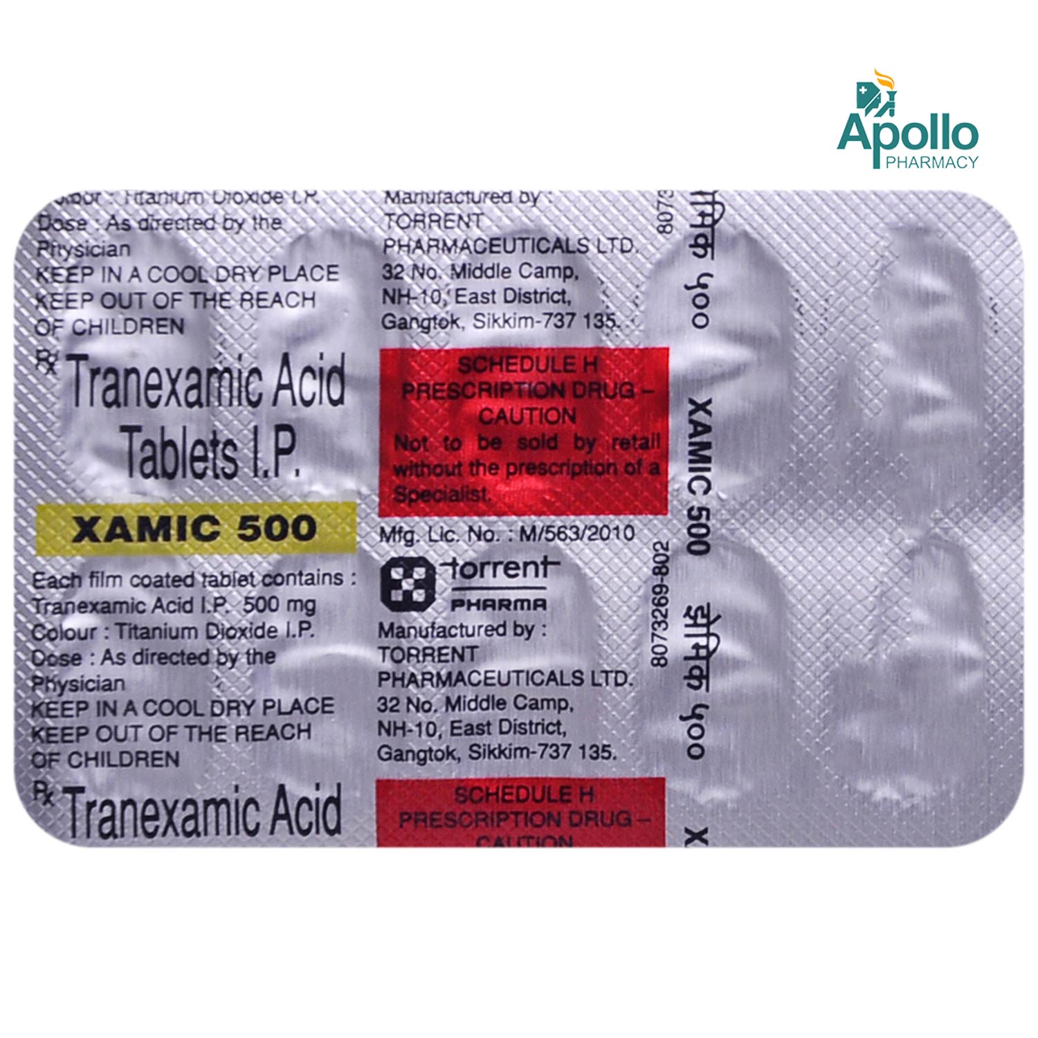 XAMIC 500MG TABLET Price, Uses, Side Effects, Composition Apollo Pharmacy