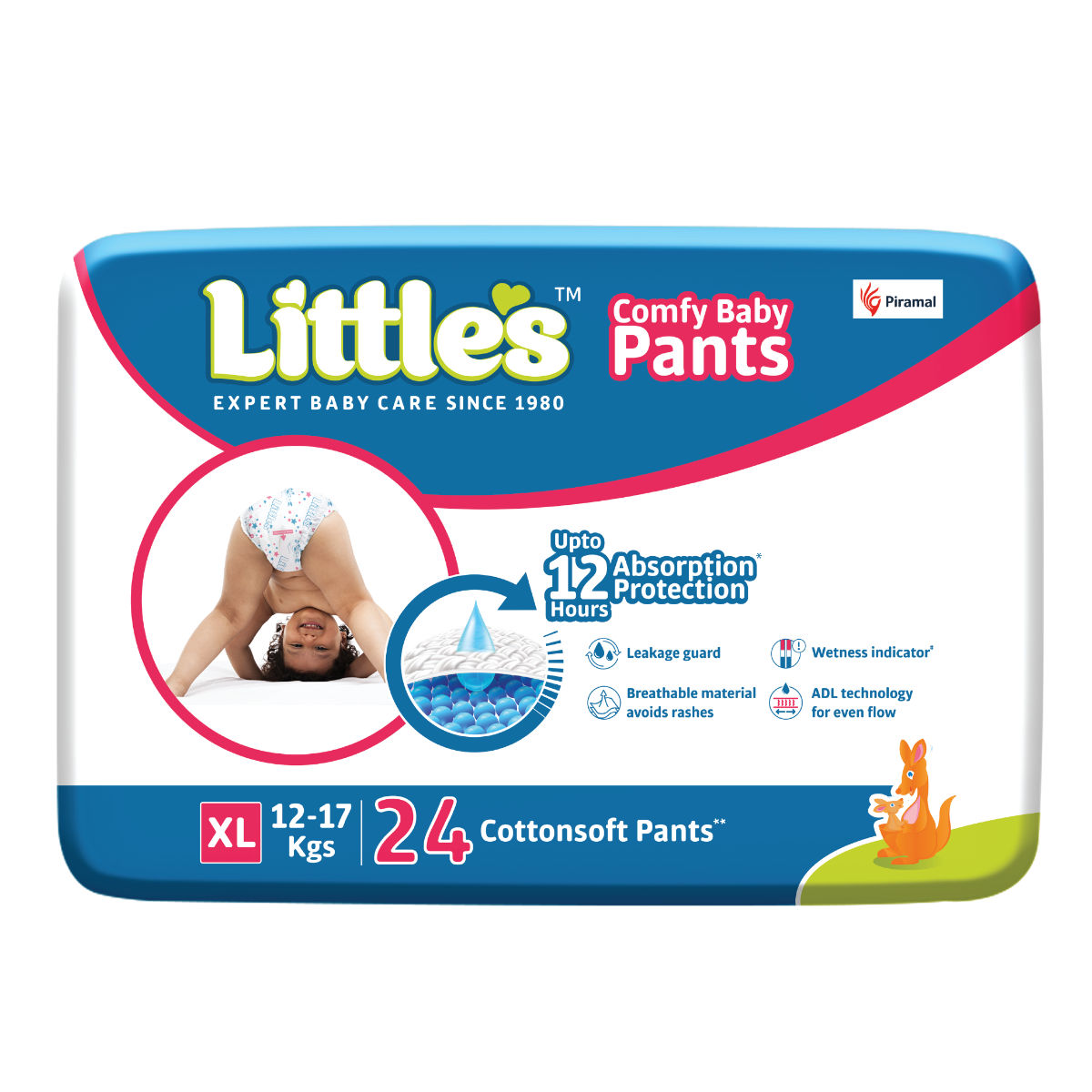 Himalaya Total Care Baby Diaper Pants XL, 54 Count Price, Uses, Side