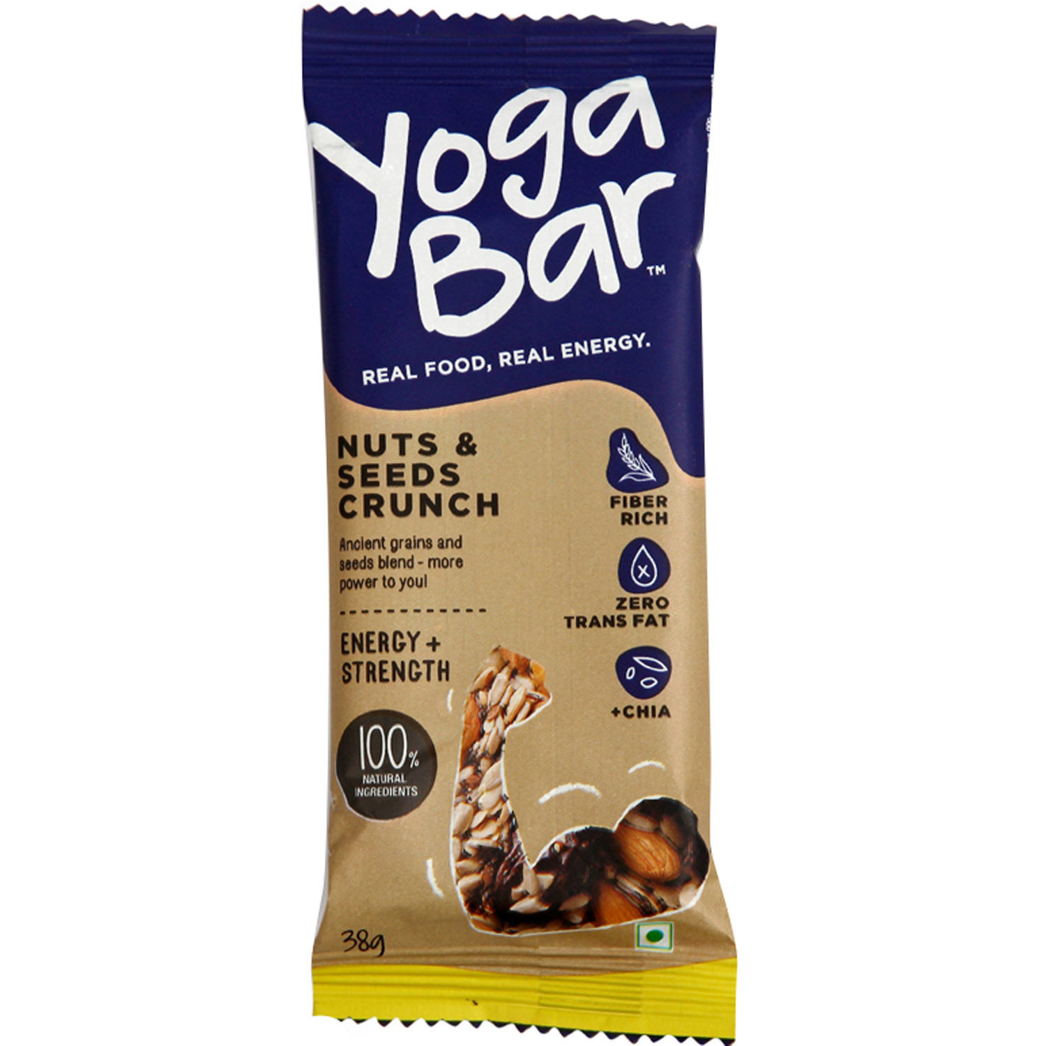 Buy Yoga Bar Nuts & Seeds Crunch 38g Online