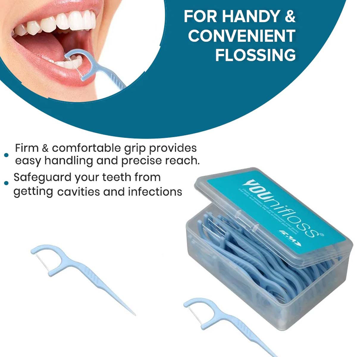 Younifloss, 50 Count Price, Uses, Side Effects, Composition Apollo