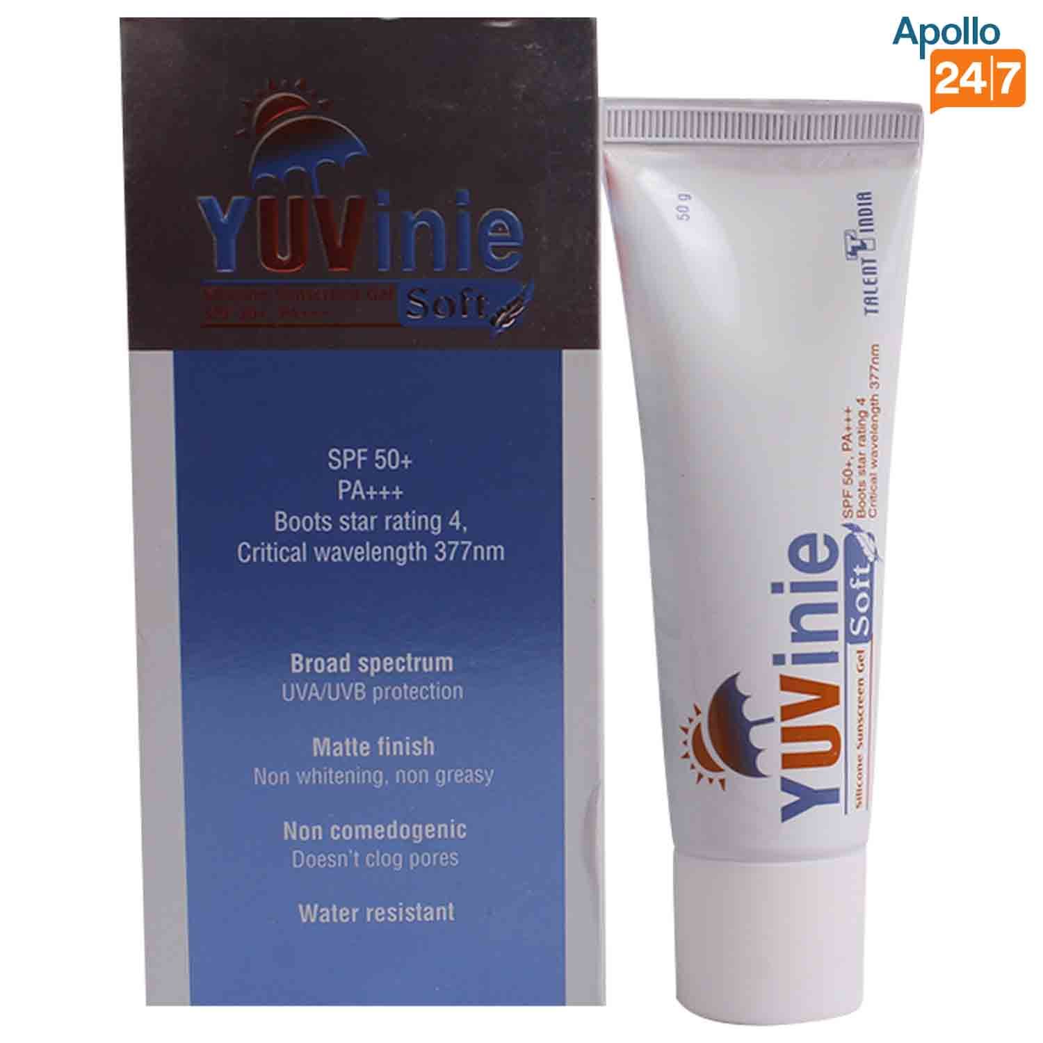 yuvinie sunscreen lotion spf 50