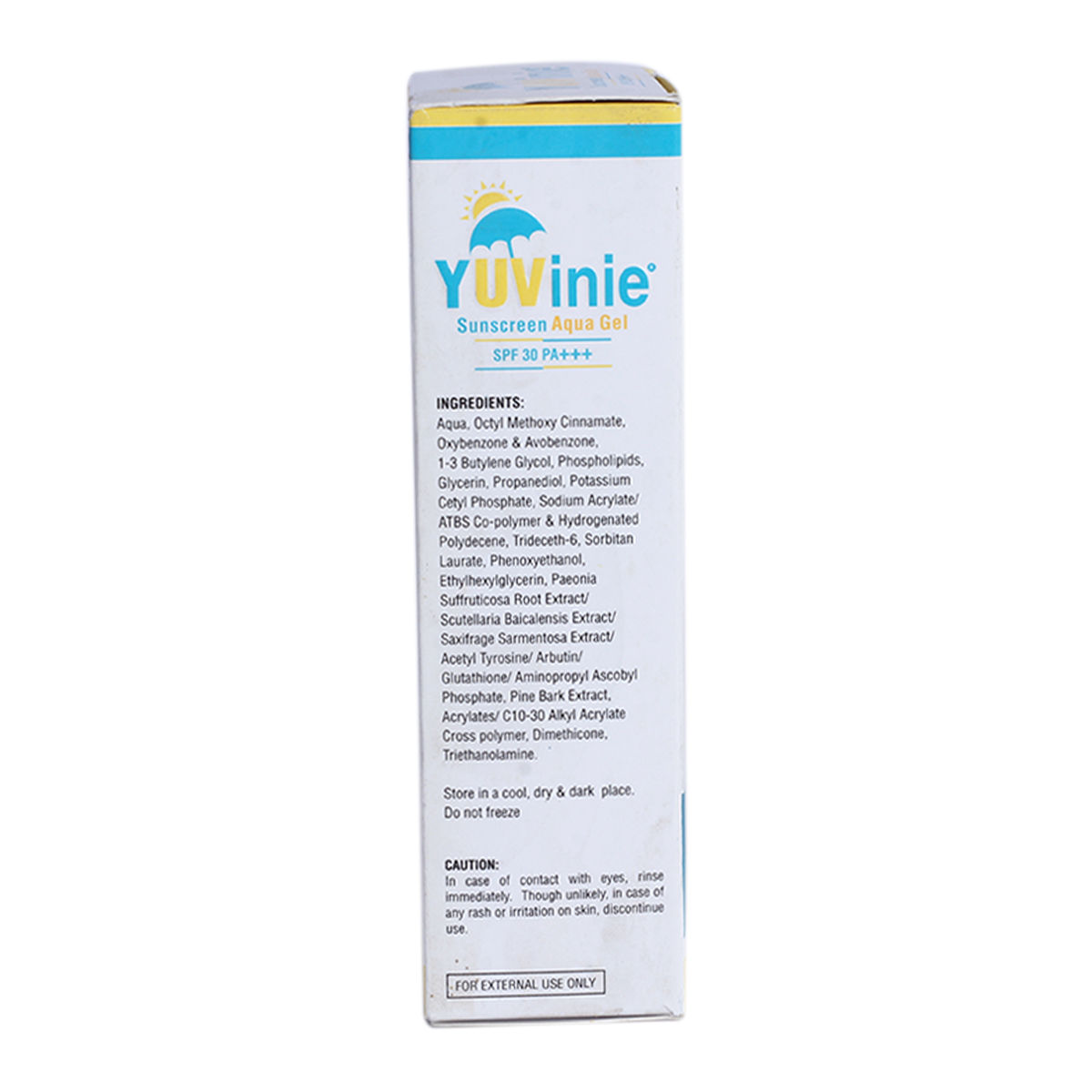 yuvinie soft sunscreen gel