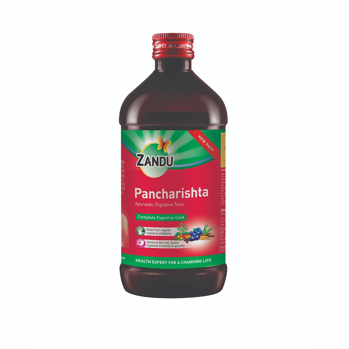 Zandu Pancharistha Ayurvedic Digestive Tonic, 450 ml, Pack of 1 