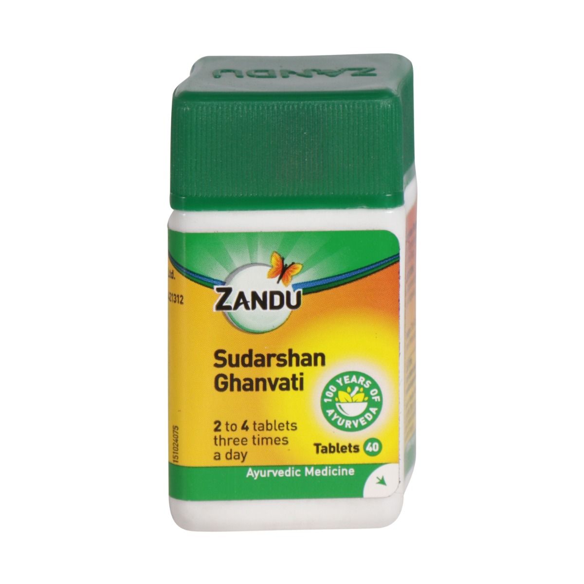Zandu Sudarshan Ghanvati, 40 Tablets, Pack of 1 