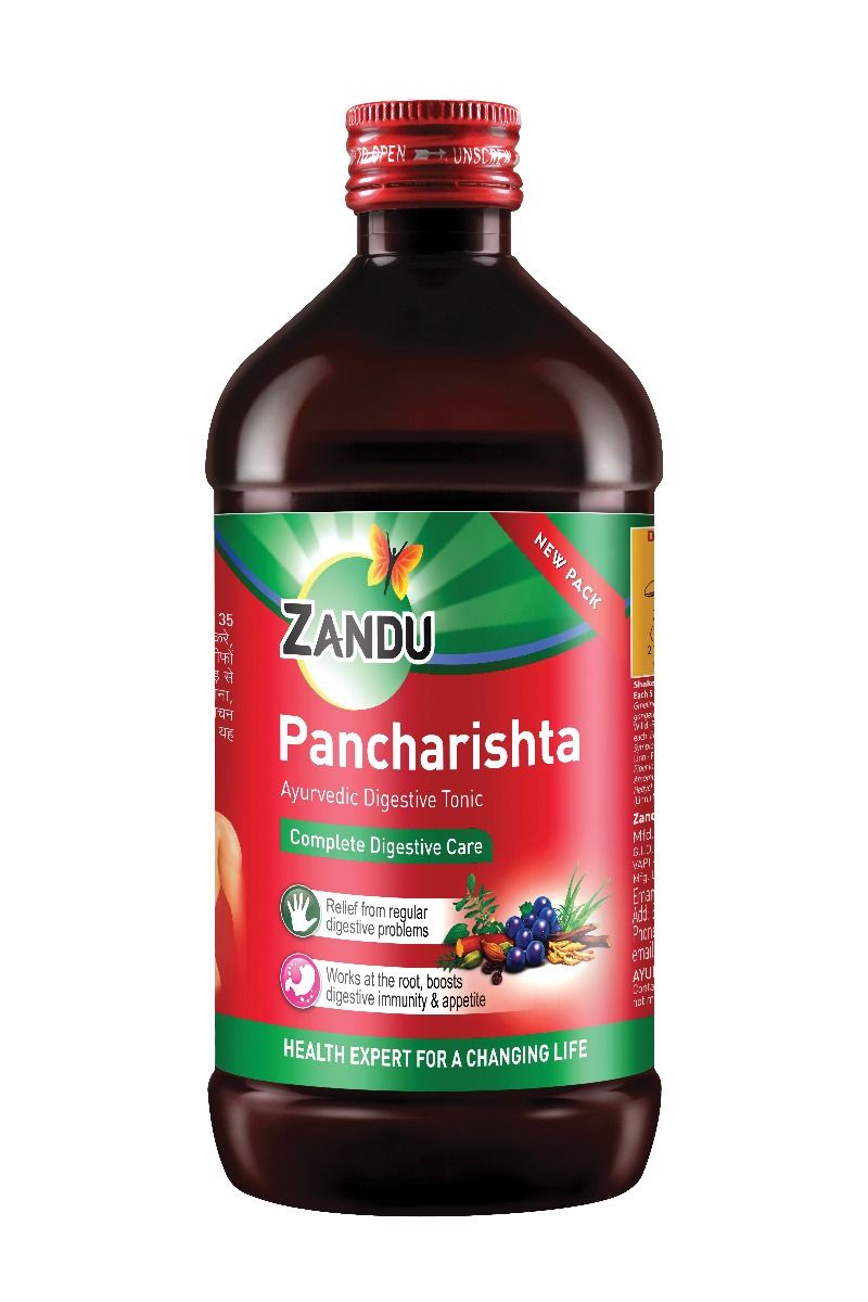 Zandu Pancharistha Ayurvedic Digestive Tonic, 200 ml, Pack of 1 