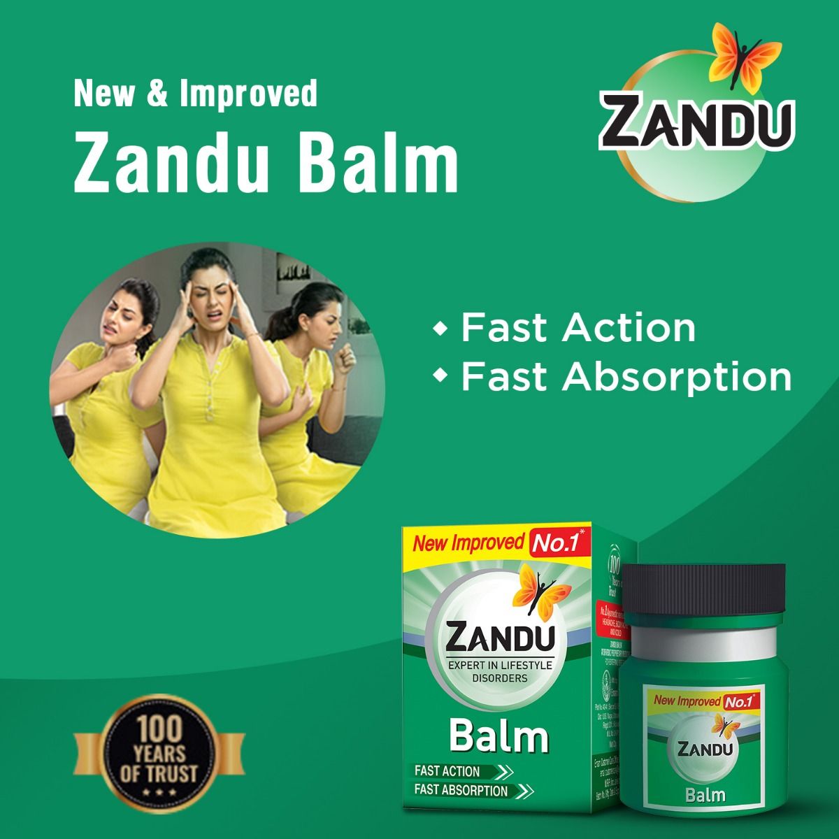 Zandu Balm, 50 ml, Pack of 1 