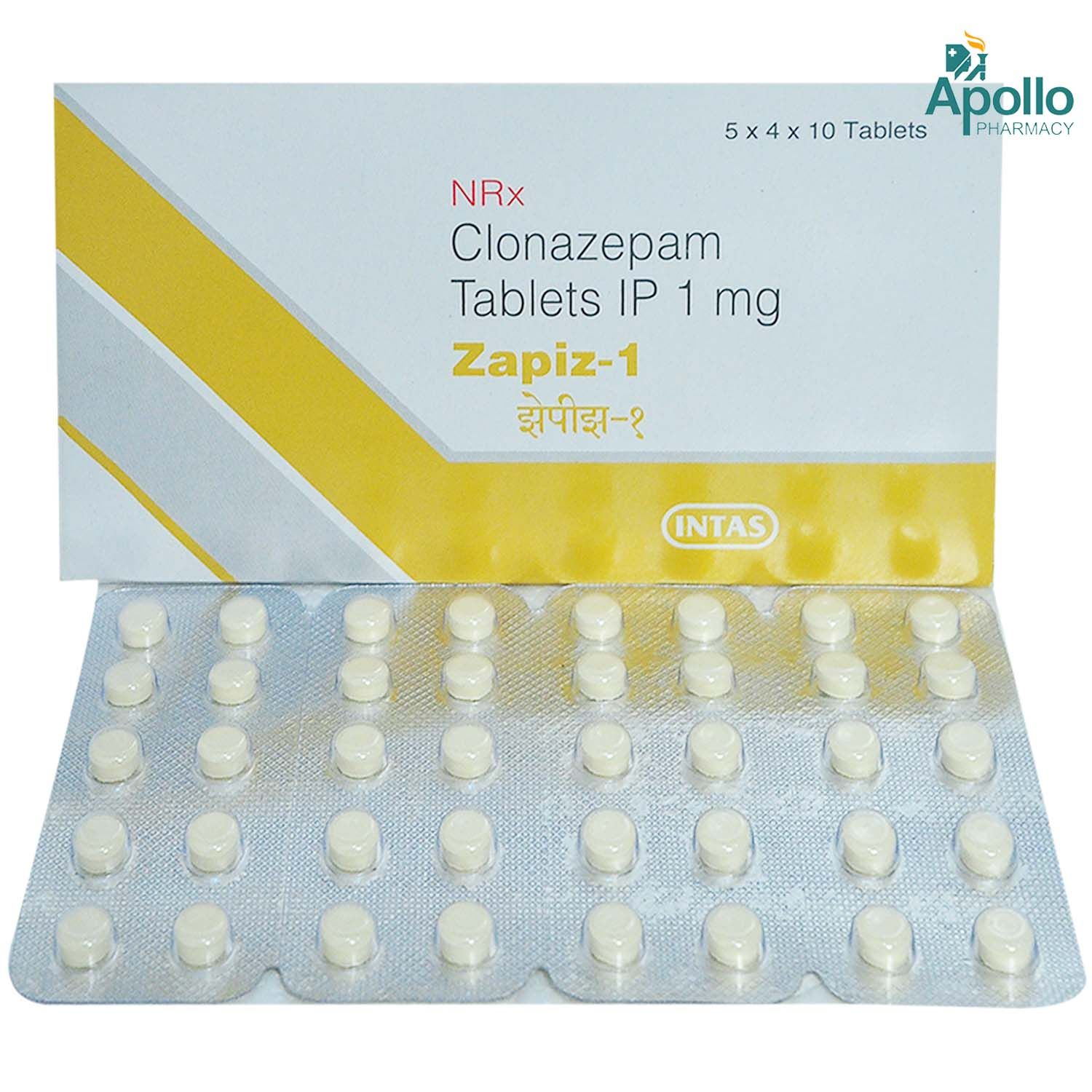 ZAPIZ 1MG TABLET Price, Uses, Side Effects, Composition - Apollo Pharmacy