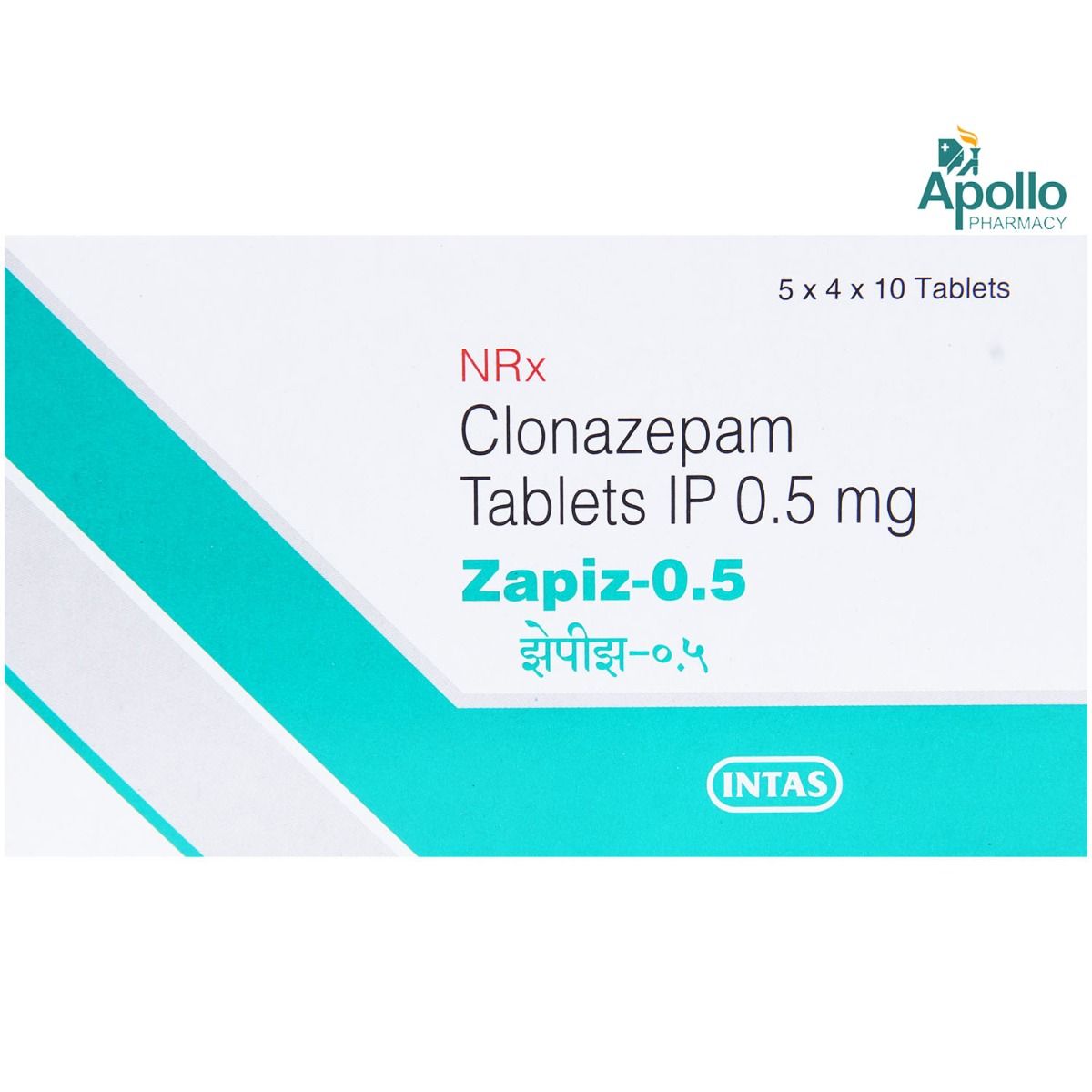 Zapiz0.5 Tablet 10's Price, Uses, Side Effects, Composition Apollo Pharmacy