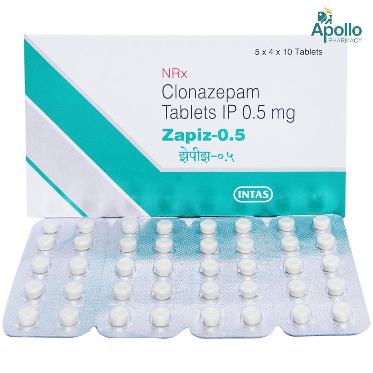 Zapiz0.5 Tablet 10's Price, Uses, Side Effects, Composition Apollo Pharmacy