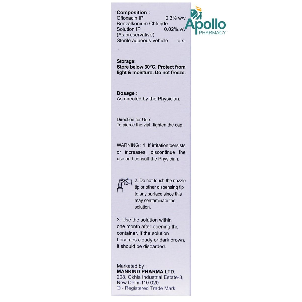 Zenflox Eye/Ear Drops 10 ml Price, Uses, Side Effects, Composition