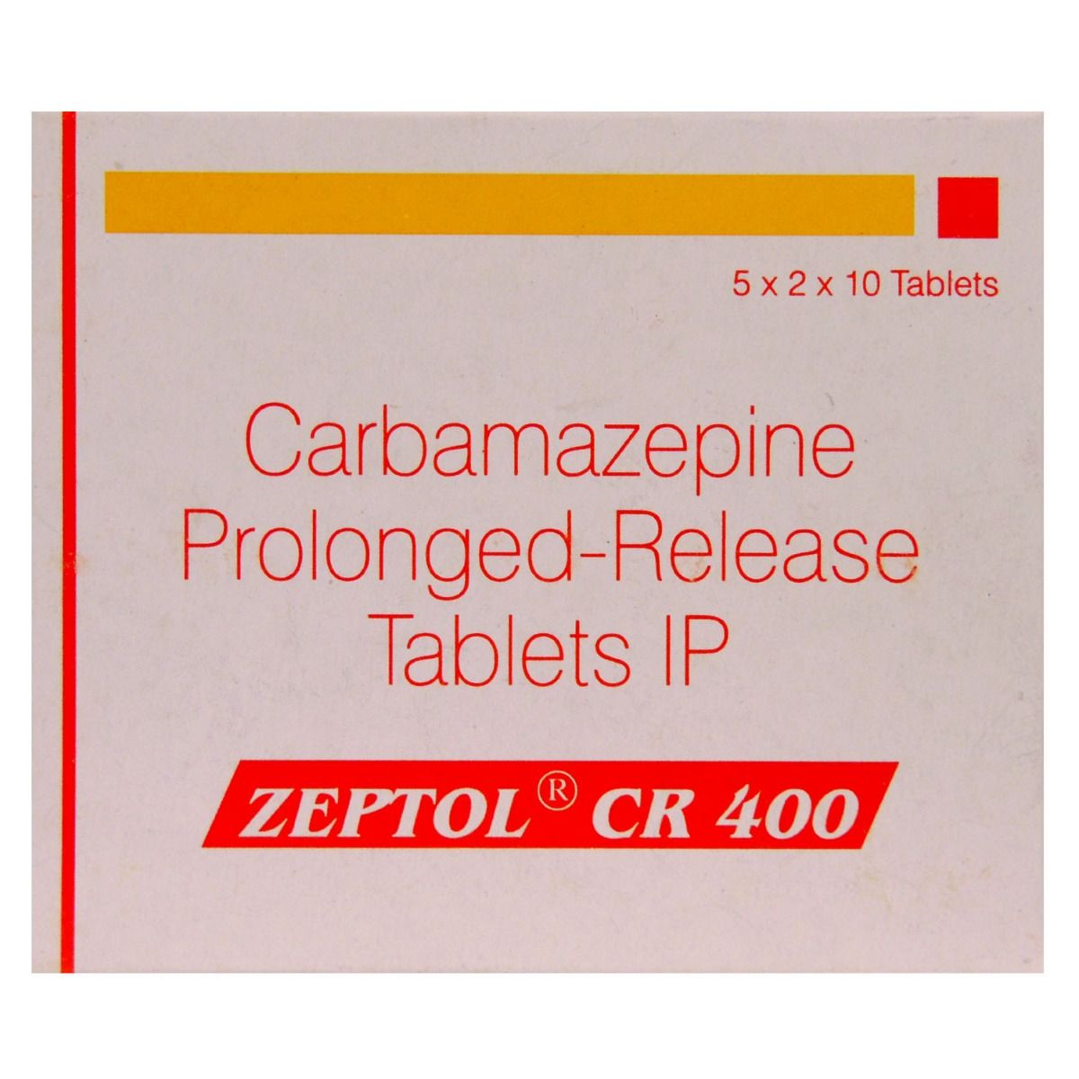 Zeptol CR 400 Tablet 10's, Pack of 10 TABLETS
