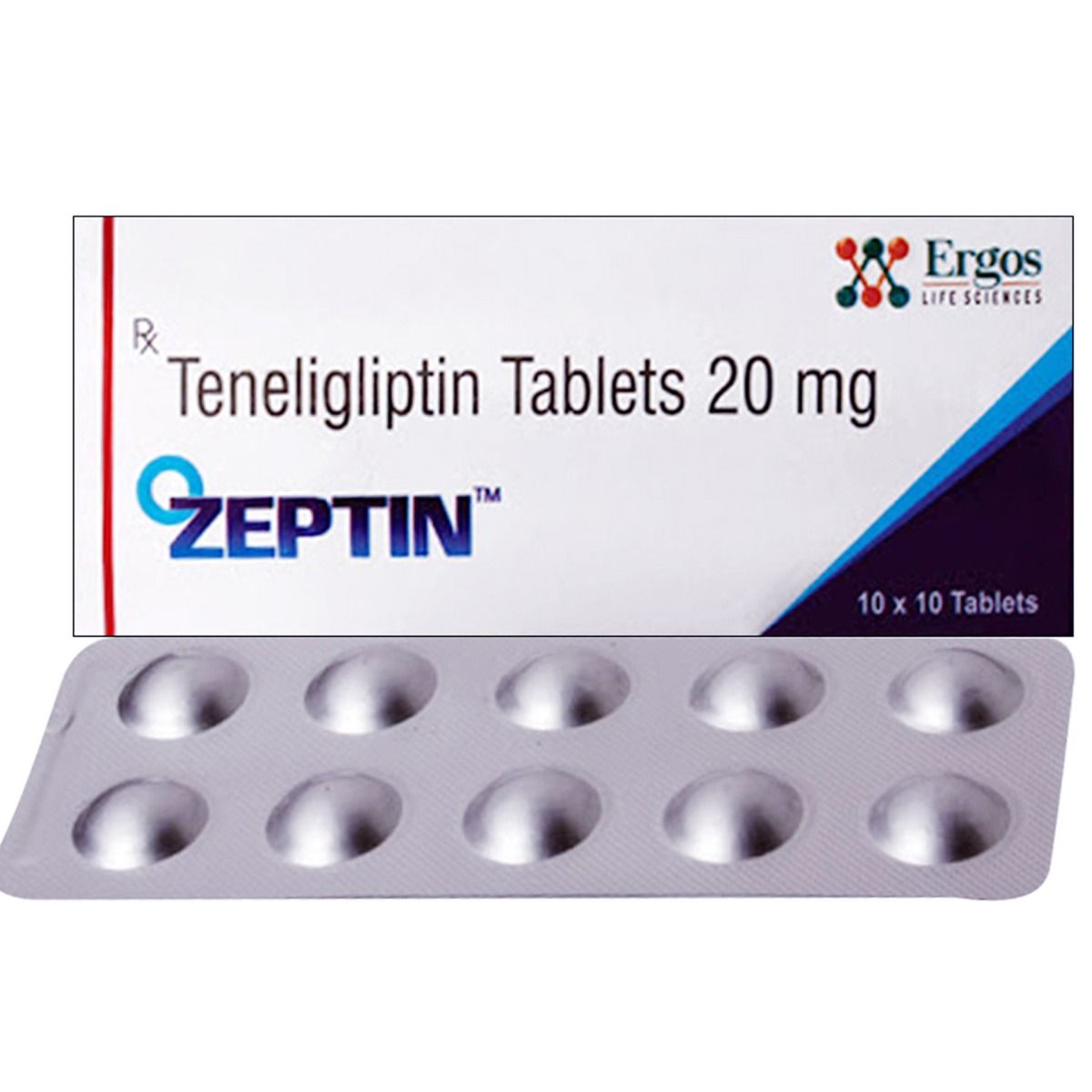 Zeptin 20mg Tablet 10's, Pack of 10 TABLETS