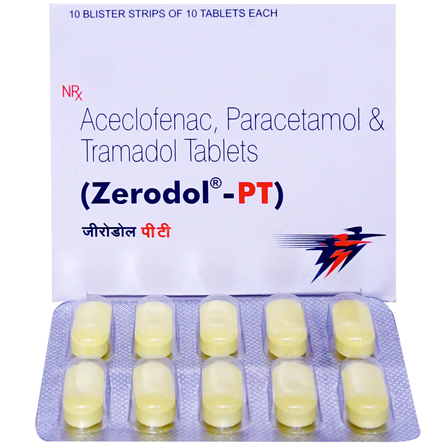Zerodol PT Tablet 10's, Pack of 10 TABLETS