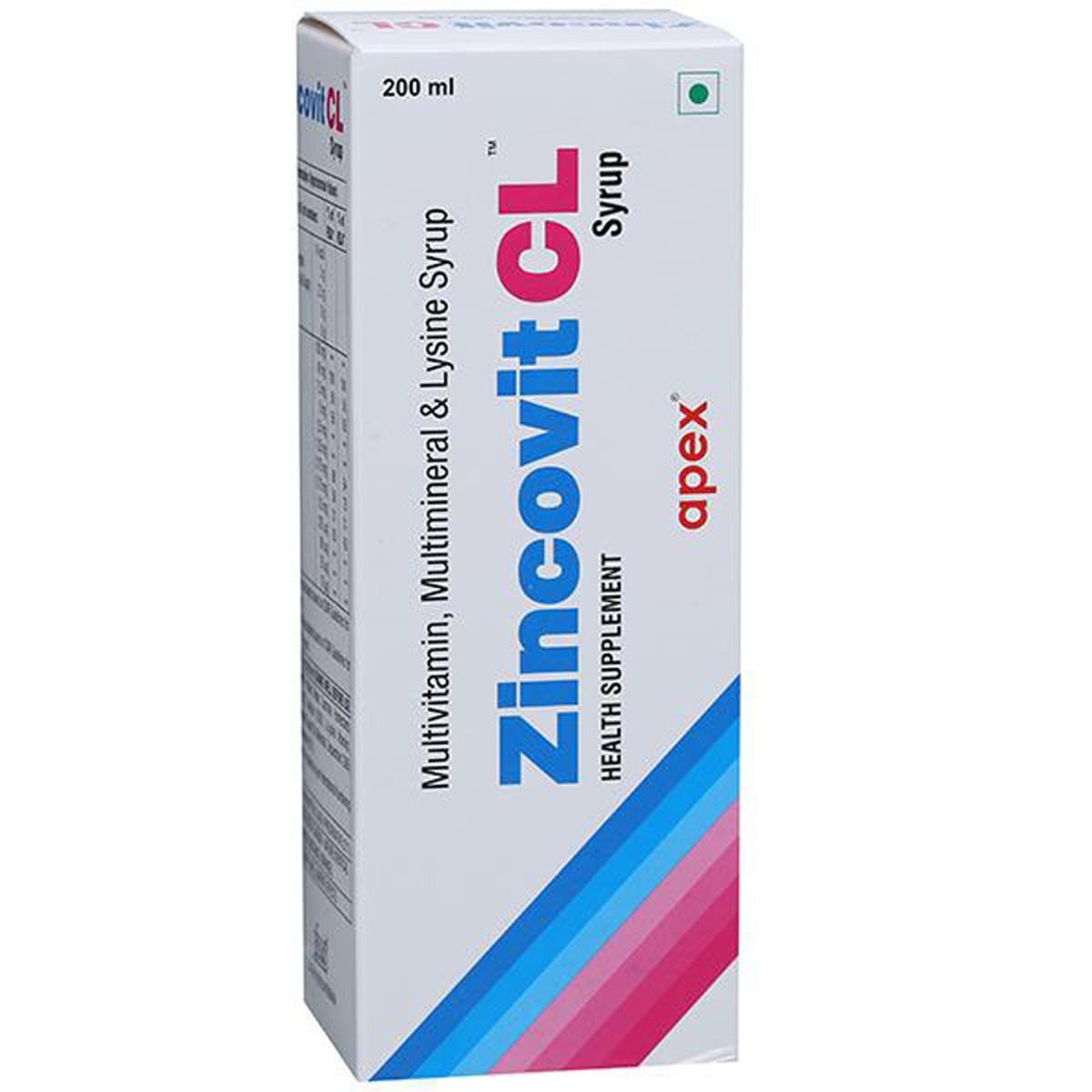 Buy Zincovit CL Syrup 200 ml Online