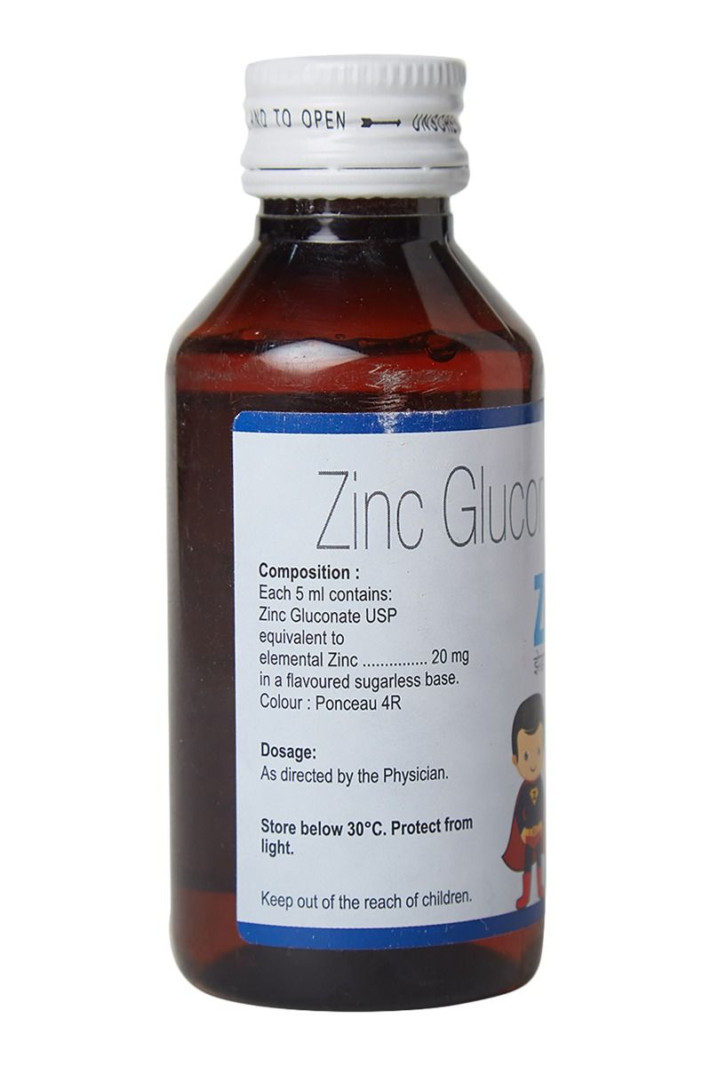 ZN20 Oral Solution 100 ml Price, Uses, Side Effects, Composition