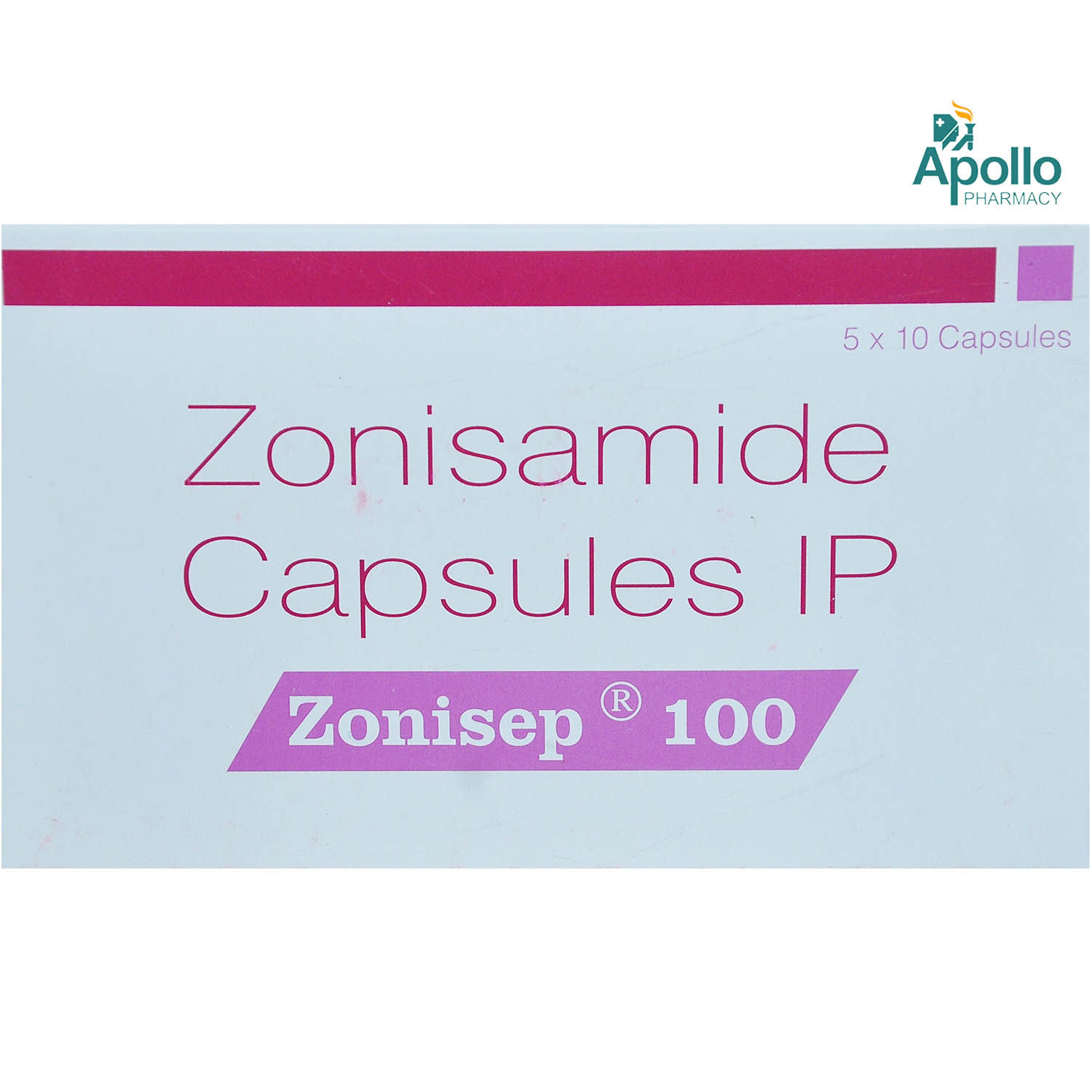 ZONISEP 100MG CAPSULE Price, Uses, Side Effects, Composition - Apollo ...