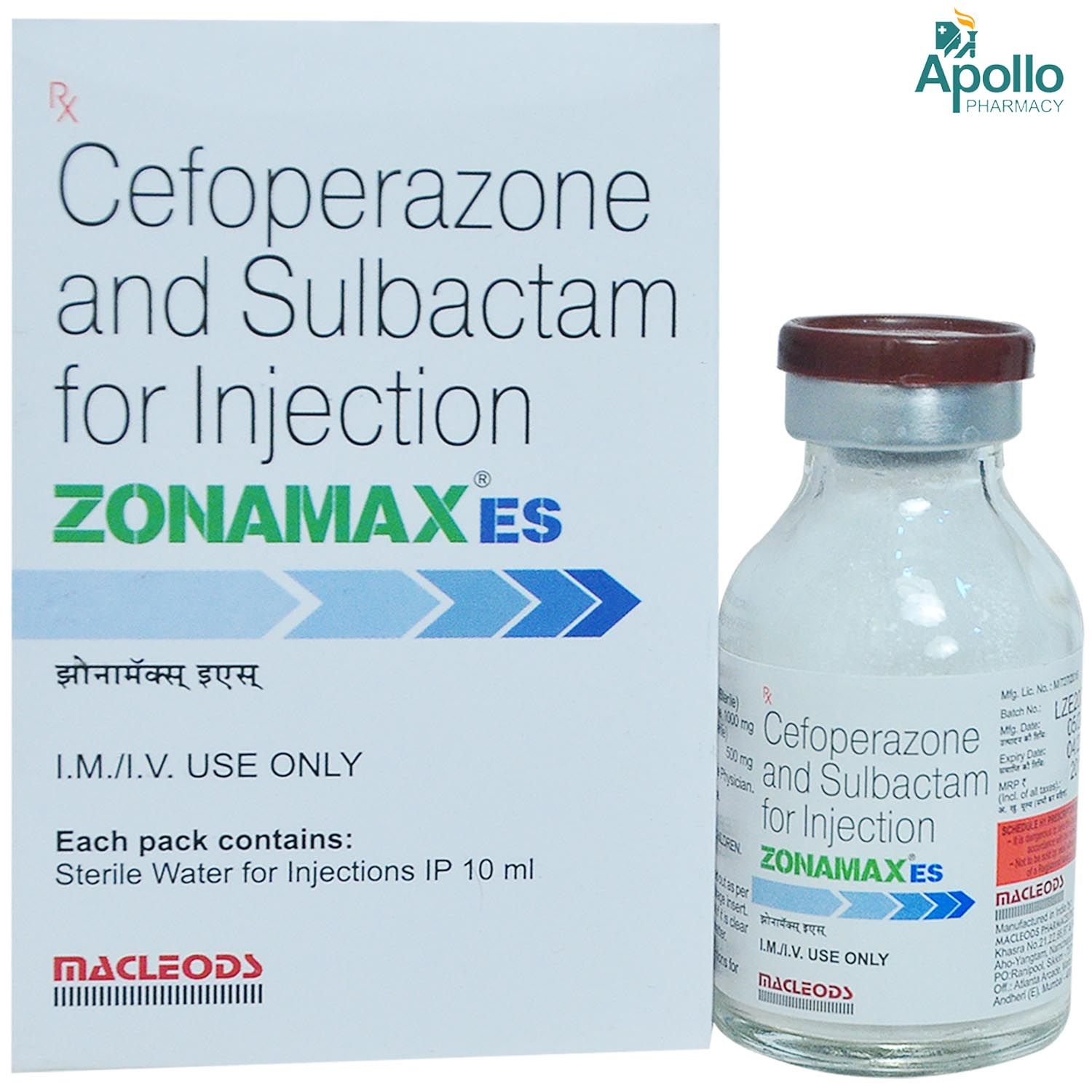 Zonamax Es Injection 1 S Price Uses Side Effects Composition Apollo Pharmacy