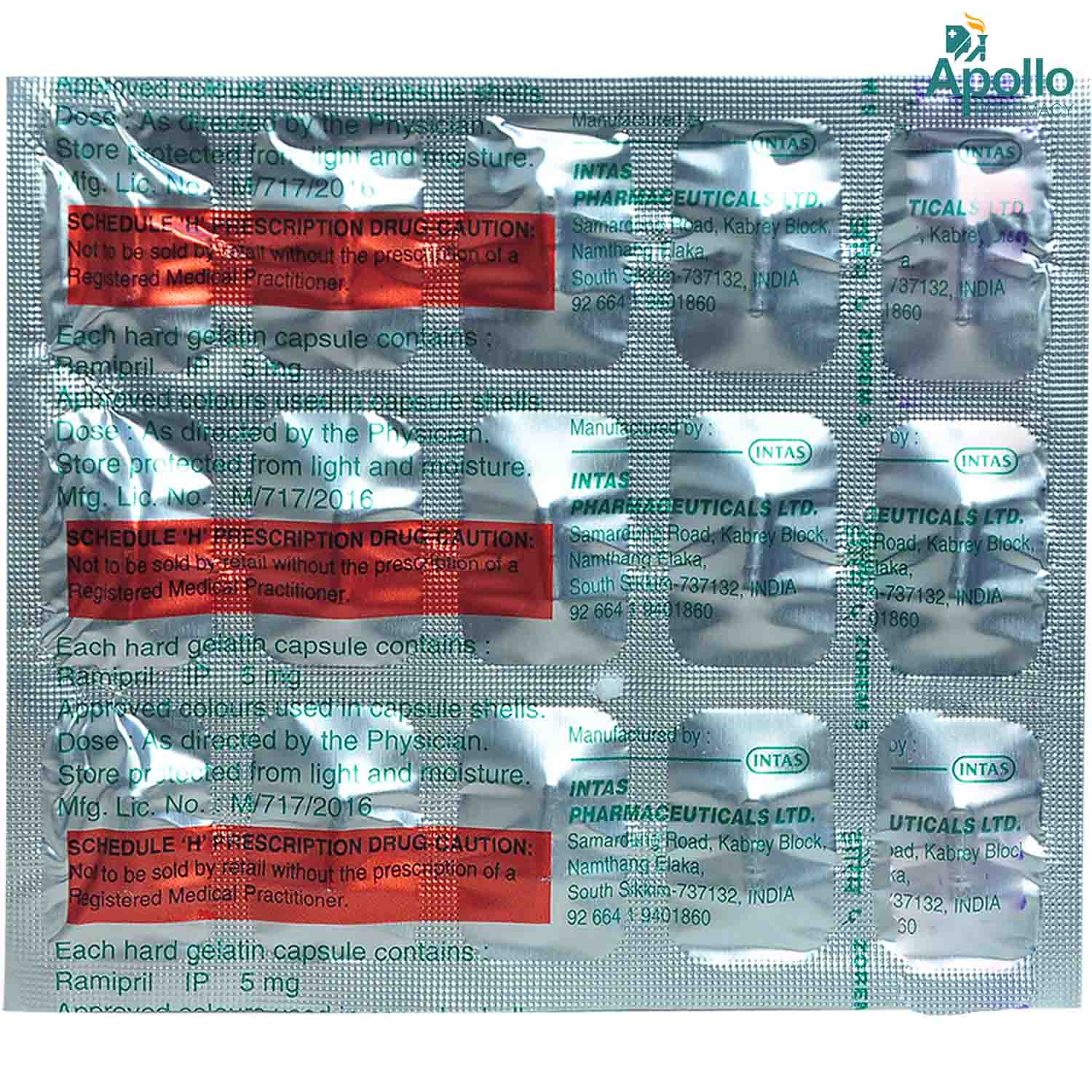 Zorem 5 Capsule 15's Price, Uses, Side Effects, Composition - Apollo ...