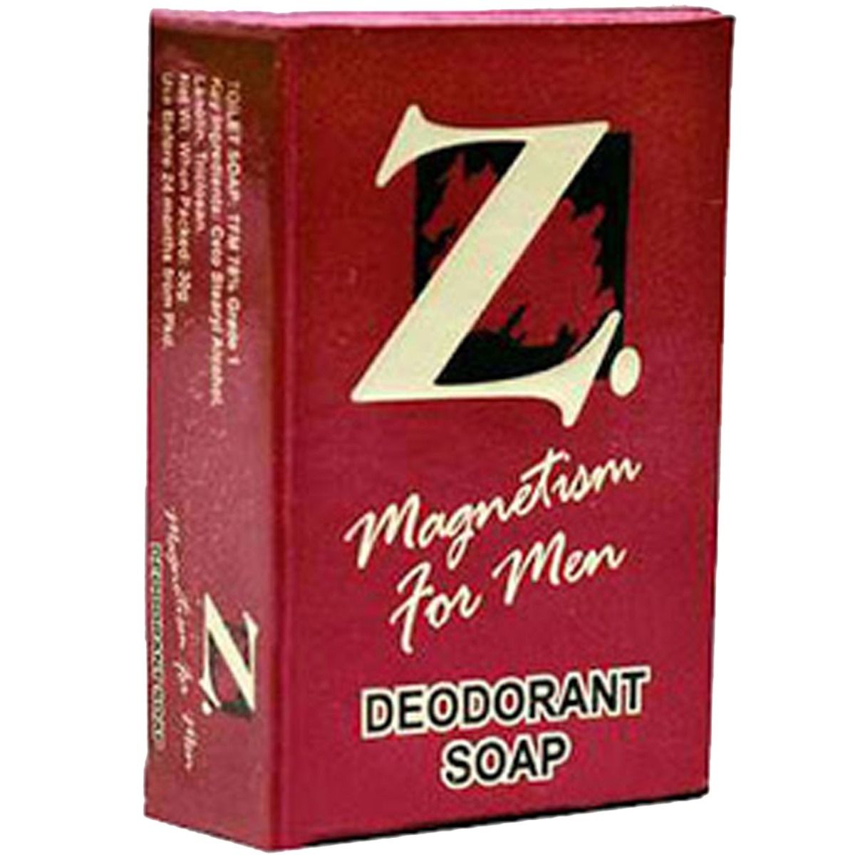 Z Deodorant Soap Magnetism For Men, 75 gm, Pack of 1 