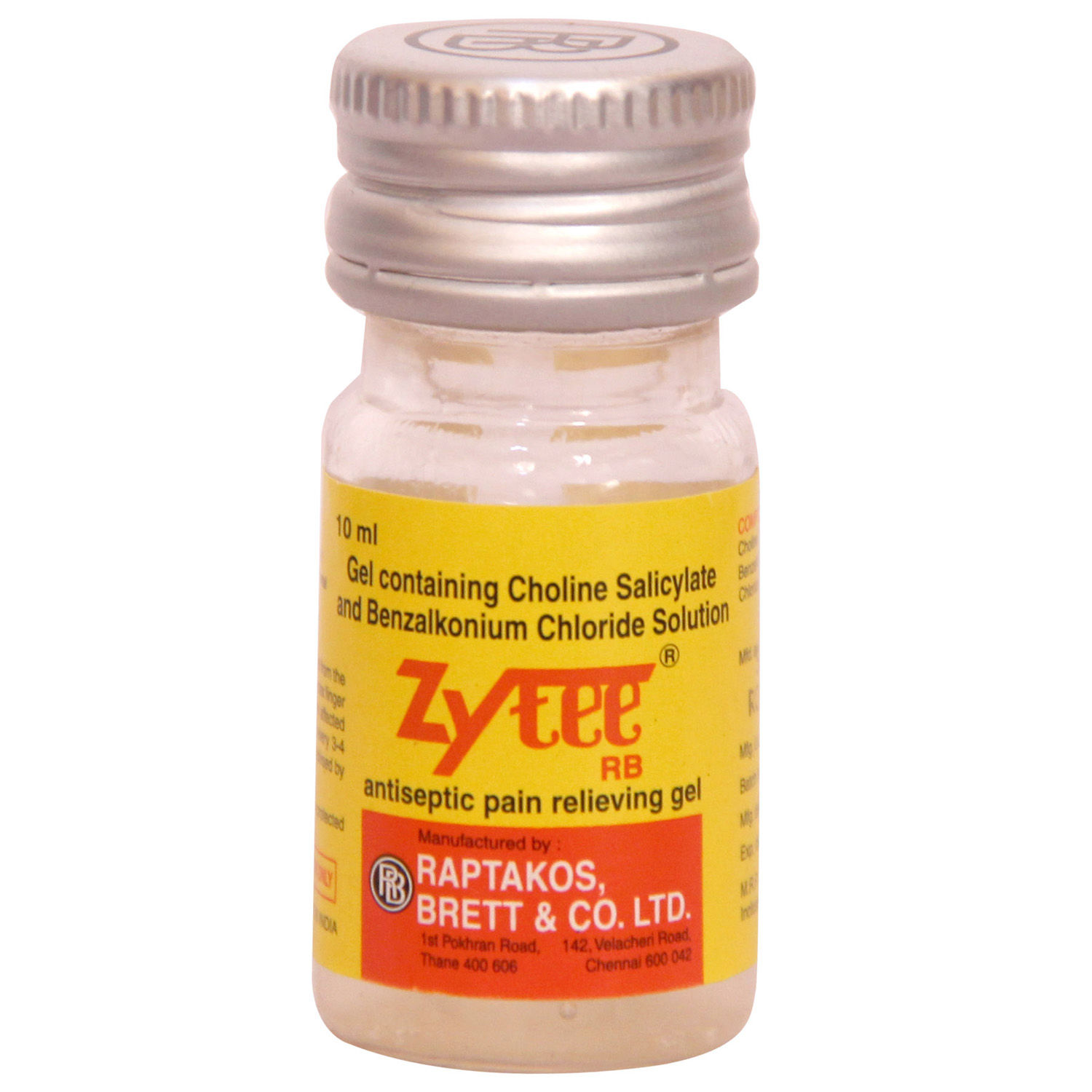 Zytee RB Gel Bottle 10 ml Price, Uses, Side Effects, Composition